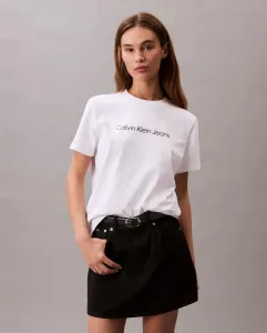 Футболка женская с логотипом Calvin Klein Jeans, белый