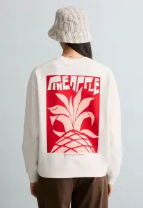 Толстовка с принтом спереди и сзади Marc O'Polo Denim, Silky White