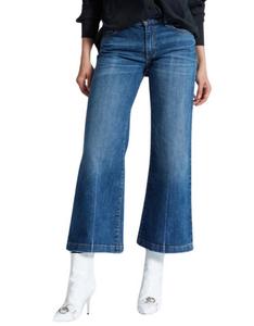 Укороченные джинсы с широкими штанинами Gunnison ASKK NY, Gunnison