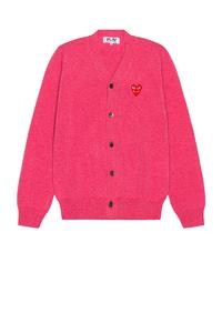 Кардиган Comme Des Garcons Play, розовый