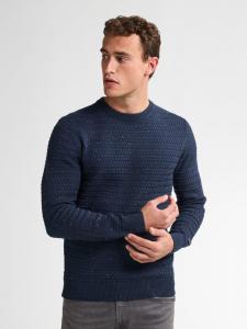 Свитер Madison с косичной вязкой синего цвета Petrol Industries