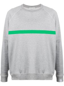 Mackintosh толстовка с контрастной полоской, серый