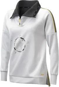 Флисовая куртка LPO "Sweat Troyer HAINESVILLE WOMEN", модный принт, белый