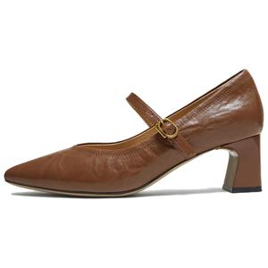 TATA Туфли Мэри Джейн женские, коричневые, черные