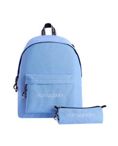 Женский рюкзак с чехлом Atina синего цвета на молнии Don Algodón, синий