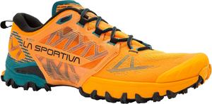 Мужские водонепроницаемые трейловые кроссовки La Sportiva Bushido III GTX, Papaya/Everglade