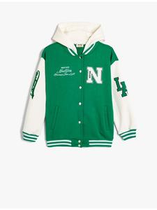 Блейзер KOTON, зеленый