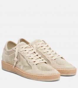 Кожаные кроссовки Ball Star Golden Goose, Seedpearl