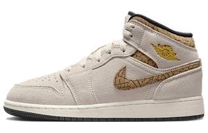 1 Mid SE Brown Elephant GS Jordan, Экрю