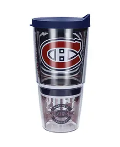 Классический стакан Montreal Canadiens на 24 унции, топ-шельф Tervis Tumbler, multi