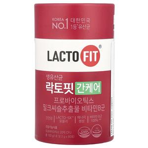 Lactofit, Пробиотик, поддержка печени, 60 стиков (2 г) каждый