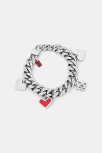 Браслет Hugo, серебряный