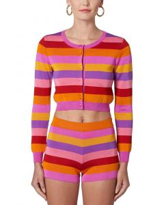 Кардиган с рукавами-браслетами Carolina Herrera, цвет multi