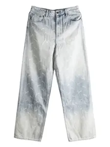 Джинсы свободного кроя (широкие джинсы) Puma, синий