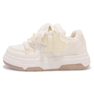 Женские скейтерские кросcовки Low Top Beige SNXR, 88-2131 Бежевый
