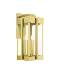 Уличный настенный фонарь Lexington 4 Lights Livex, цвет gold-tone