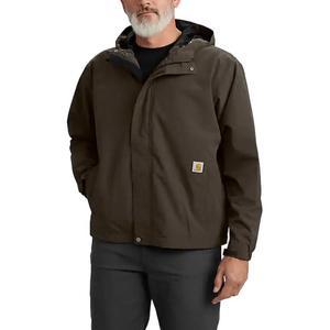 SS25 106434 Storm Defender свободные куртки и пальто мужские Carhartt, коричневый