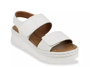 Сандалии GC Shoes Vosa на танкетке, белые