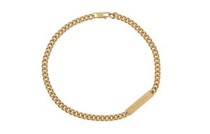 Тонкое ожерелье для удостоверения личности 1017 Alyx 9Sm, желтый