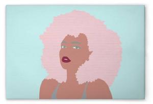 Картина на холсте A.S. Création Whitney 1 цвет grünrosabraunschwarz