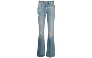 D-Ebbey Выцветшие джинсы Bootcut DIESEL, Синий