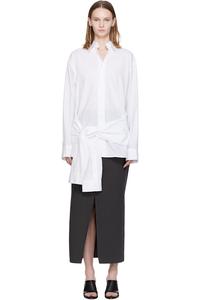 Хлопковая рубашка Jean Paul Gaultier, белый