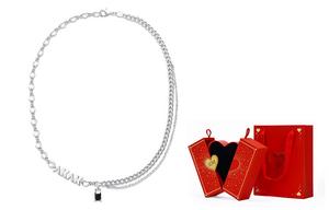 AKAK Унисекс-кулон из сплава серебристо-белого цвета