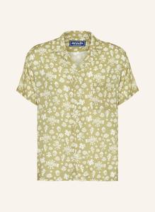 Рубашка Resort черная мексиканские птицы × marion deuchars комфортный крой Arrels Barcelona, зеленый