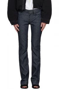 Acne Studios Синие узкие джинсы Navy 2013f