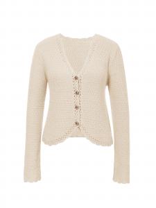 Imily Bela Кардиган из трикотажа в цвете экрю