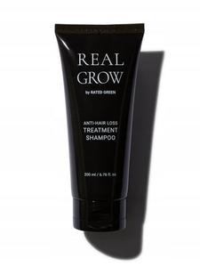 Шампунь против выпадения волос, 200 мл Real Grow, Rated Green