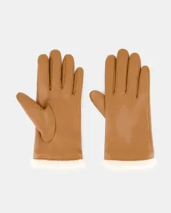 Перчатки с внутренней подкладкой из овчины Tintoretto, песочный