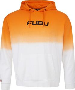 Толстовка с капюшоном FUBU Sweatshirt, цвет orange/white