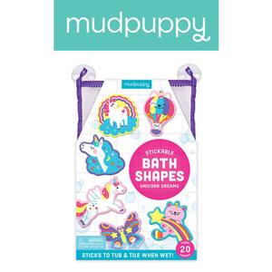 Mudpuppy, Фигурки для ванн из пены Unicorn Dreams, 20 штук