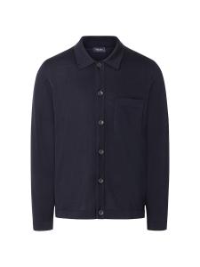 Вязаный кардиган MAERZ Muenchen, темно-синий