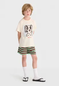 Полосатые спортивные брюки Bobo Choses, Light Green