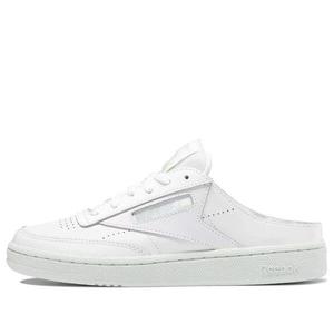 Кроссовки club c 85 mule 'white aqua dust' Reebok, белый