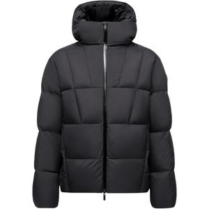 Moncler Футерованная куртка на молнии, Black
