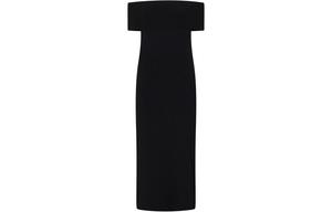 MaxMara Studio Женское черное платье без рукавов
