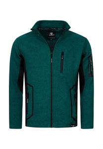 Флисовая куртка-жакет Rock Creek, темно-бирюзовый