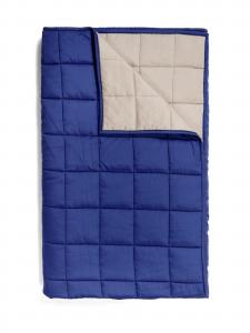 Marc O'Polo Плед 'Kelda' в цвете Cobalt Blue