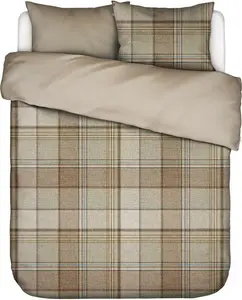 Комплект постельного белья Home Satin, цвет миндаль, размер 155x220+80x80 см (AL) Essenza