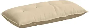 Подушка для спины Cream 100 x 50 см из микрофибры vidaXL