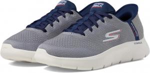 Кроссовки SKECHERS Performance Go Walk Flex - New World Hands Free Slip-Ins, цвет Grey/Navy