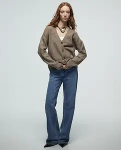 Софт-куртка с пуговицами Sfera, коричневый