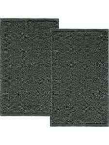 Гостевое полотенце Erwin Müller 2er Pack Achberg, антрацит
