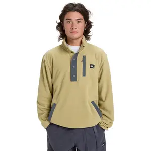 Мужская флисовая куртка No Destination Hs Quiksilver, светло-зеленый