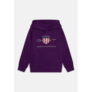 Свитер с капюшоном ARCHIVE SHIELD HOODIE UNISEX GANT, фиолетовый