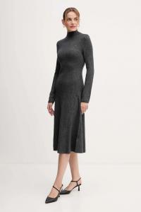 Шерстяное платье Tommy Hilfiger, серый