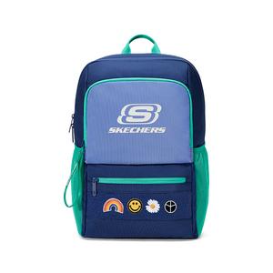 Skechers Амортизация, защита от натирания, водоотталкивающий, износостойкий рюкзак Unisex Black/Gray